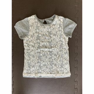 ハッカキッズ(hakka kids)のハッカキッズ hakka kids レース Tシャツ 120 綿100%(Tシャツ/カットソー)