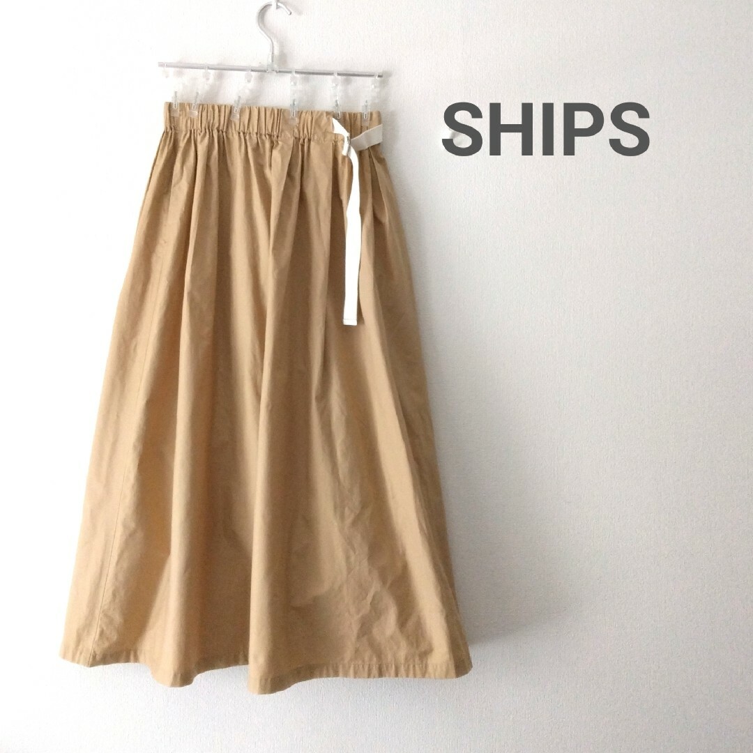 SHIPS(シップス)のSHIPS ロング丈スカート レディースのスカート(ロングスカート)の商品写真