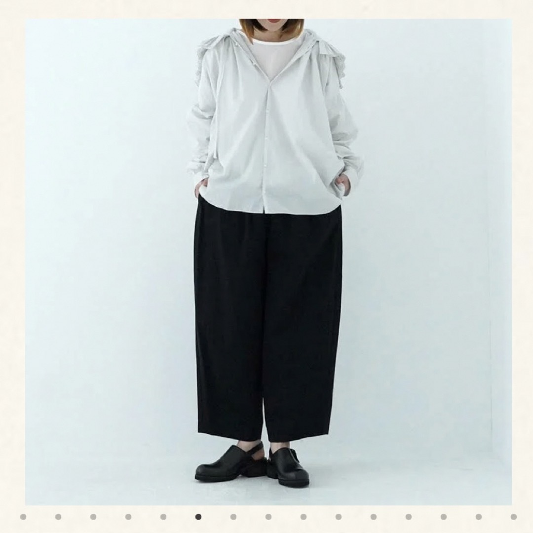 SP (エシュペー)  CHINO CLOTH TUCK WIDE TAPERD レディースのパンツ(カジュアルパンツ)の商品写真