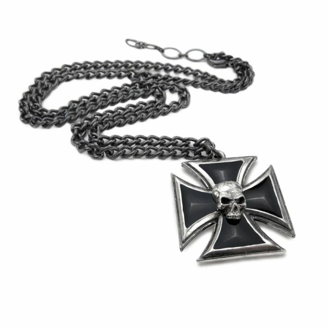 ALCHEMY GOTHIC: Black Knight's Cross レディースのアクセサリー(ネックレス)の商品写真