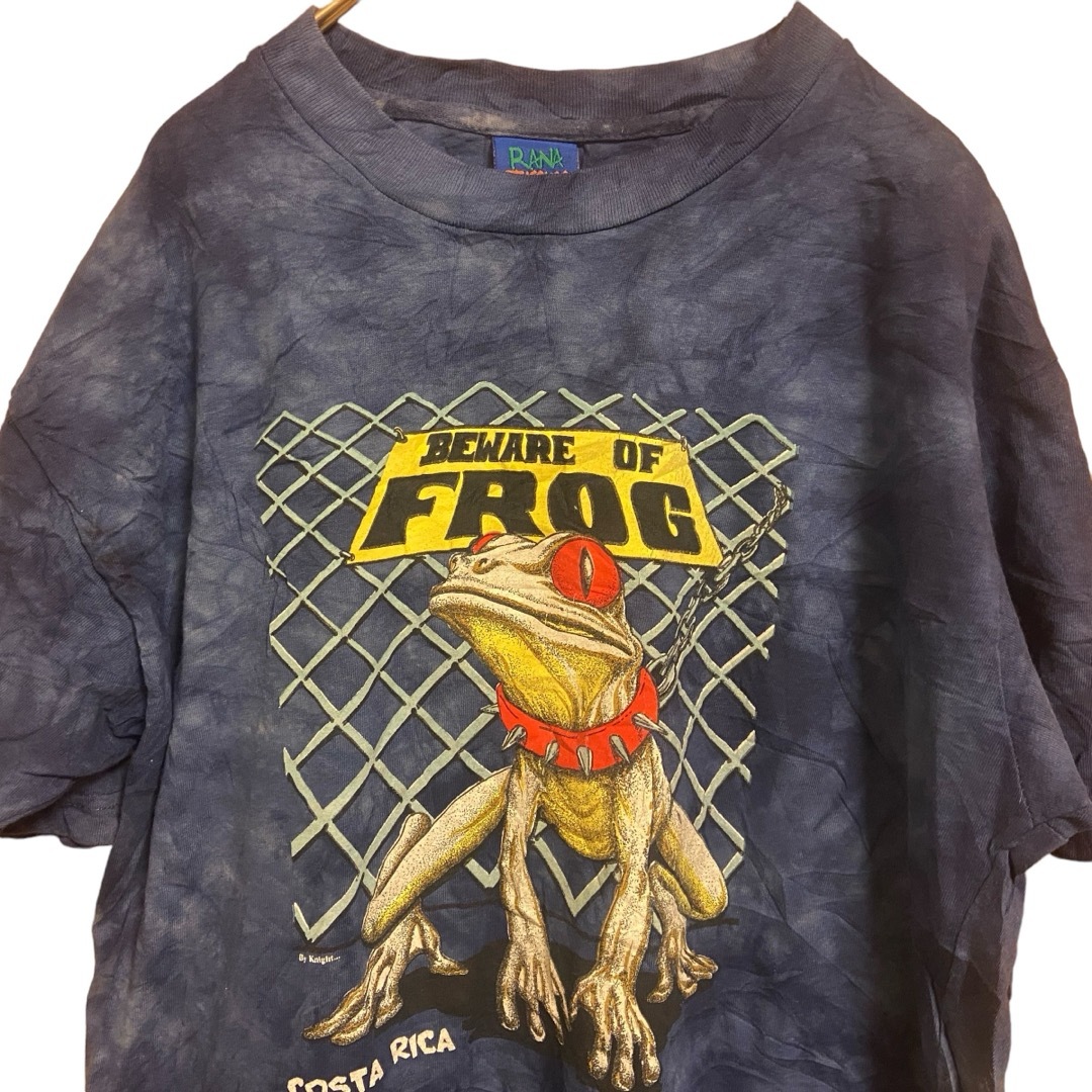 ★ RANA TROPIC ★ COSTARICA 　アニマル　カエル　海外古着 メンズのトップス(Tシャツ/カットソー(半袖/袖なし))の商品写真