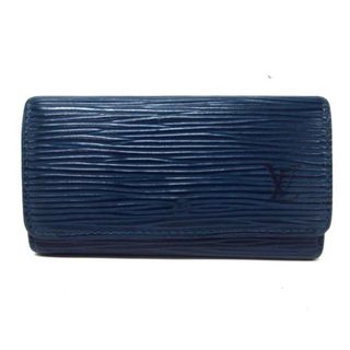 ルイヴィトン(LOUIS VUITTON)のLOUIS VUITTON(ルイヴィトン) キーケース エピ ミュルティクレ4 M63825 トレドブルー レザー(キーケース)