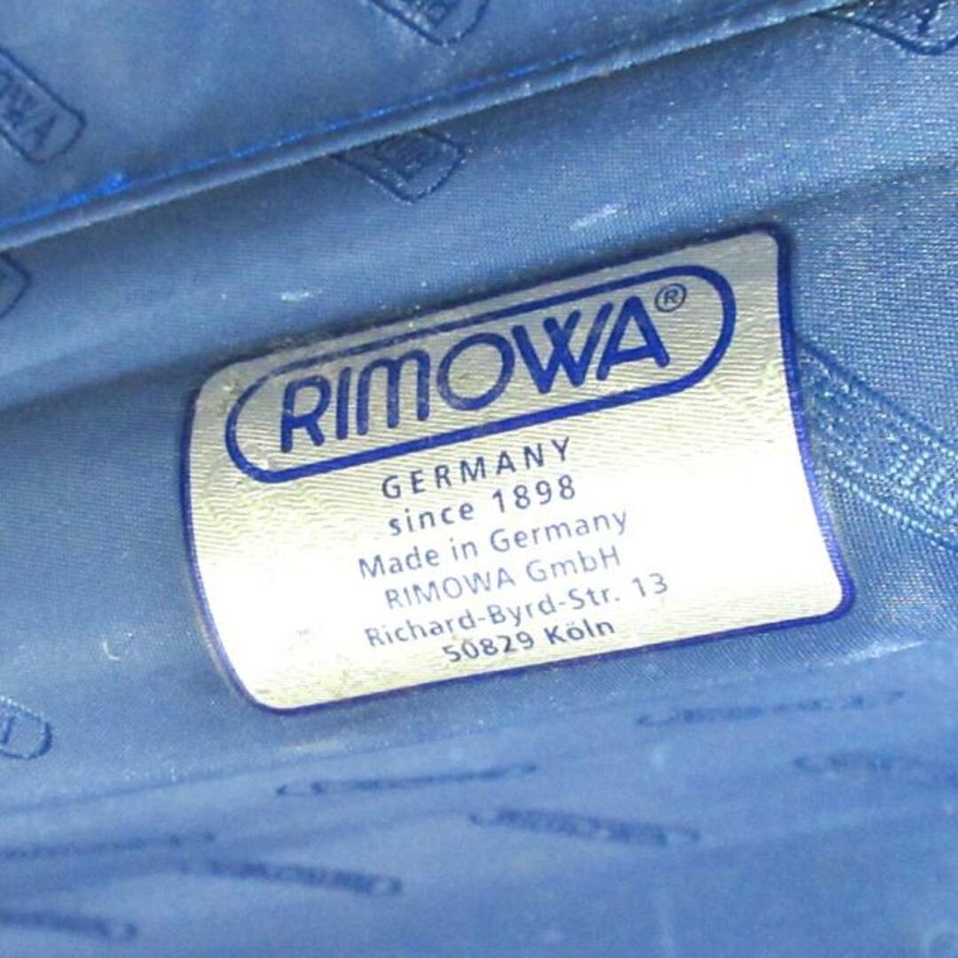 RIMOWA(リモワ)のRIMOWA(リモワ) キャリーバッグ トパーズ 78L 924.70.00.5 シルバー TSAロック アルミニウム レディースのバッグ(スーツケース/キャリーバッグ)の商品写真