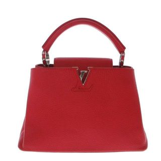 ルイヴィトン(LOUIS VUITTON)のLOUIS VUITTON(ルイヴィトン) ハンドバッグ カプシーヌ レディース カプシーヌBB M94754 ルビー  トリヨンレザー（皮革の種類：牛革）(ハンドバッグ)