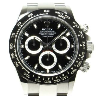 ロレックス(ROLEX)のROLEX(ロレックス) 腕時計美品  デイトナ 116500LN メンズ SS/セラミックベゼル/13コマ(フルコマ)/ランダムルーレット/クロノグラフ/2021.01 黒(その他)