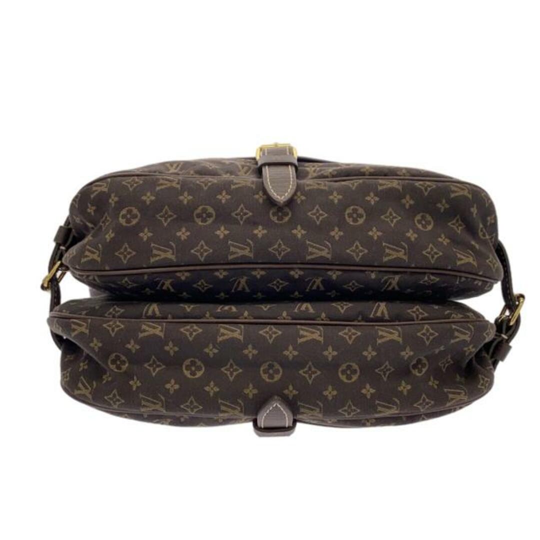 LOUIS VUITTON(ルイヴィトン)のLOUIS VUITTON(ルイヴィトン) ショルダーバッグ モノグラムミニラン ソミュール M95227 エベヌ コットン、リネン、グレインレザー レディースのバッグ(ショルダーバッグ)の商品写真