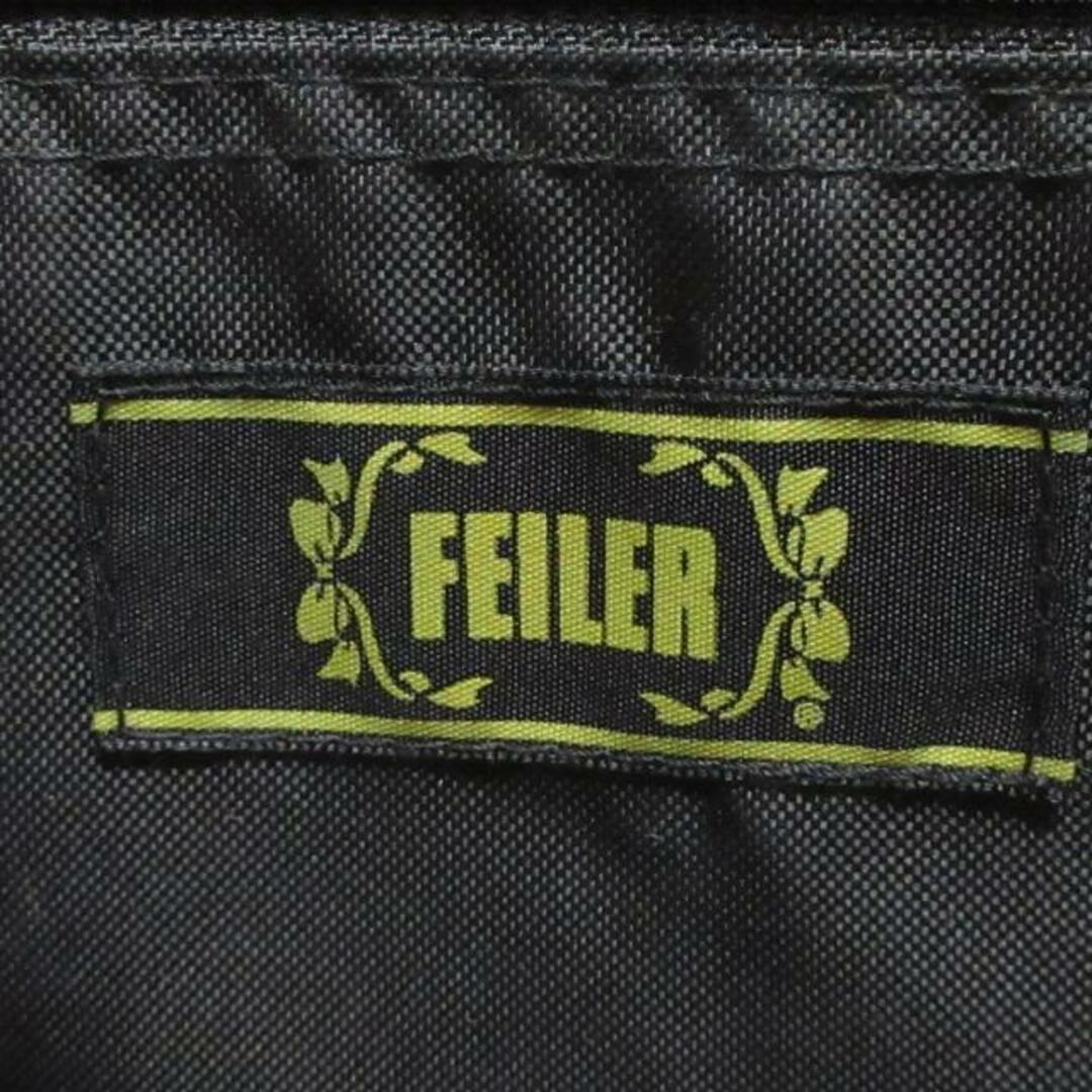 FEILER(フェイラー)のFEILER(フェイラー) トートバッグ - 黒×ピンク×マルチ 花柄 PVC(塩化ビニール)×合皮 レディースのバッグ(トートバッグ)の商品写真