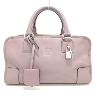 ロエベ(LOEWE)のLOEWE(ロエベ) ハンドバッグ アマソナ28 352.79.A03 ピンクベージュ レザー(ハンドバッグ)