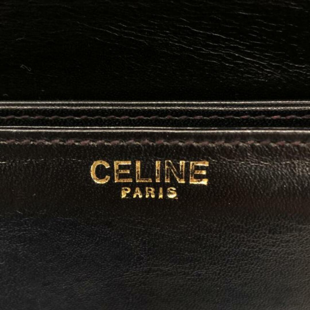 celine(セリーヌ)のCELINE(セリーヌ) ショルダーバッグ ホースキャリッジ 黒 レザー レディースのバッグ(ショルダーバッグ)の商品写真