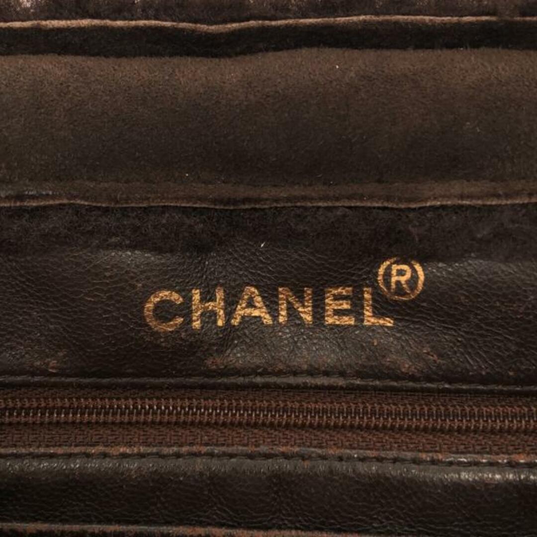 CHANEL(シャネル)のCHANEL(シャネル) トートバッグ - ダークブラウン ムートン レディースのバッグ(トートバッグ)の商品写真