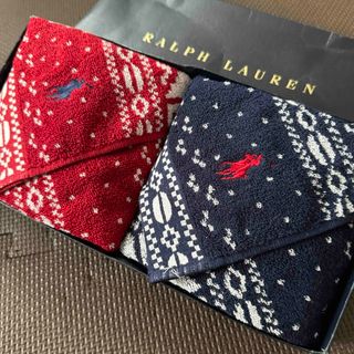 Ralph Lauren - クーポン使えます・大きめサイズで使いやすい❣️ラルフローレン ウォッシュタオル