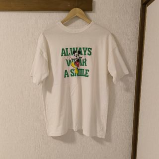 サマンサモスモス(SM2)のサマンサモスモス　ミッキー　半袖Tシャツ　SM2  ディズニー　白T(Tシャツ(半袖/袖なし))