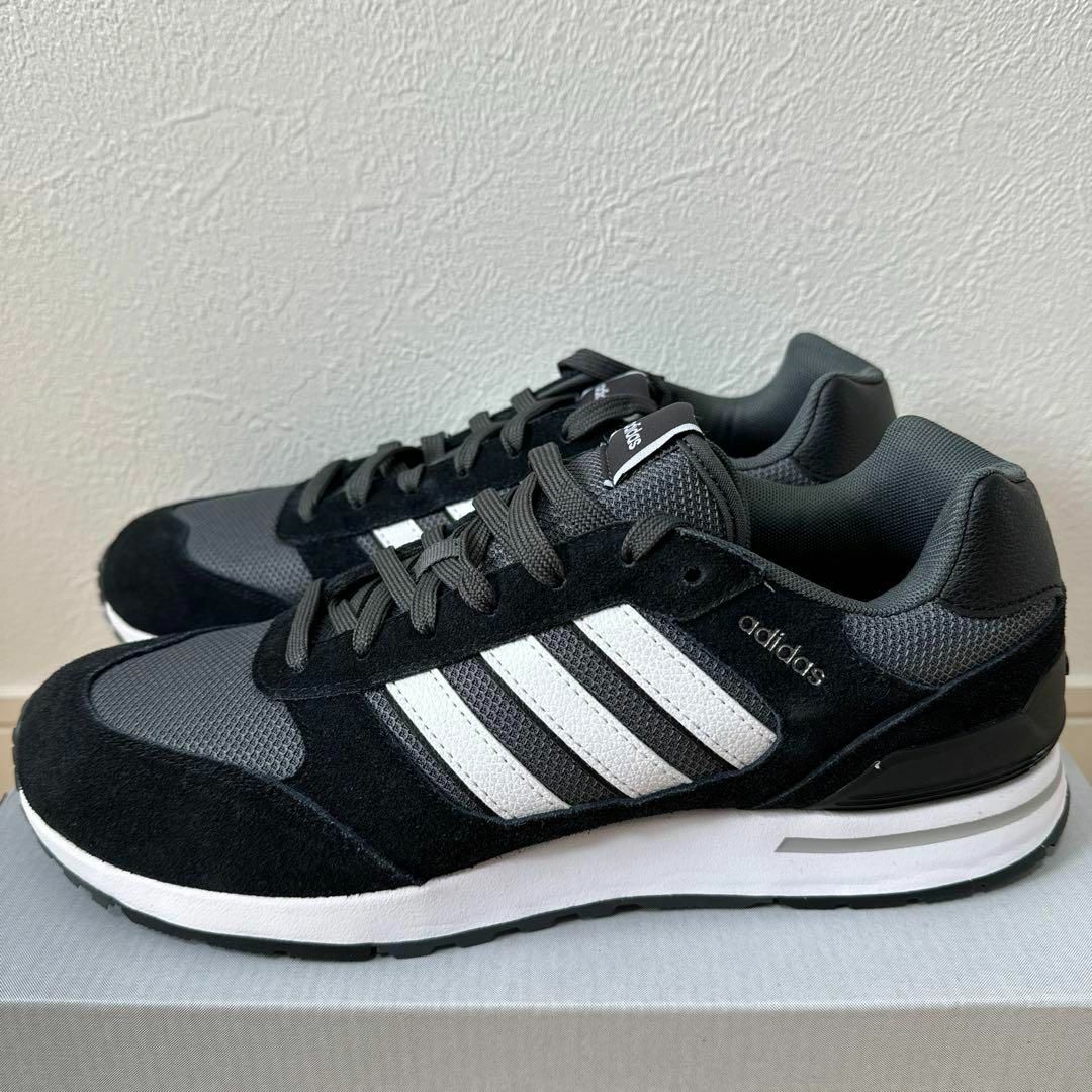 adidas(アディダス)の新品　adidas ラン 80S GV7302 メンズ　スニーカー　靴　黒　28 メンズの靴/シューズ(スニーカー)の商品写真