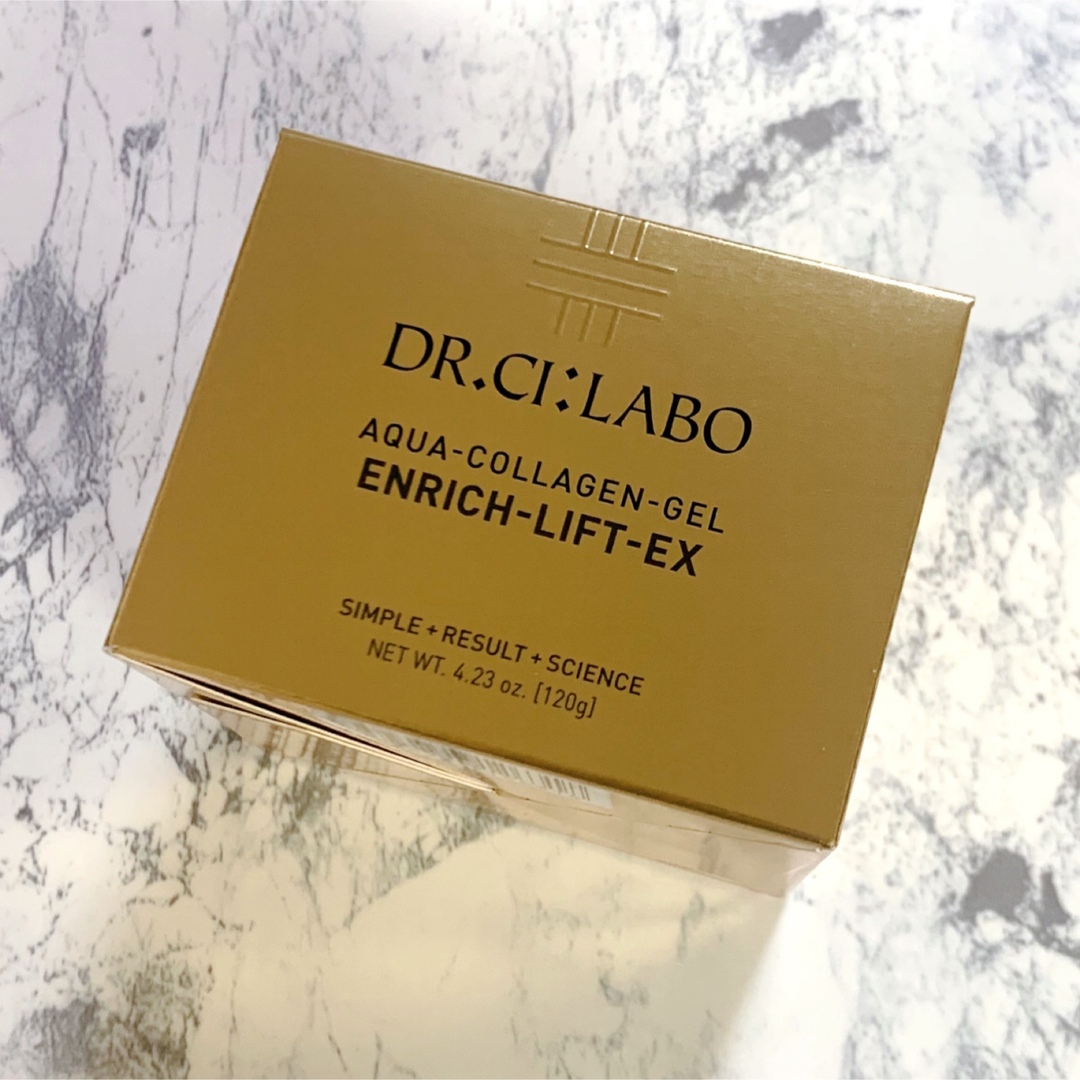 Dr.Ci Labo(ドクターシーラボ)のアクアコラーゲンゲルエンリッチリフトEX 120g コスメ/美容のスキンケア/基礎化粧品(オールインワン化粧品)の商品写真