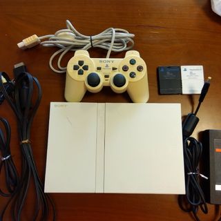 ソニー(SONY)の薄型 PS2 SCPH-75000 ホワイト プレステ2(家庭用ゲーム機本体)