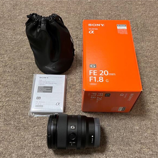 ソニー(SONY)の美品 SONY SEL20F18G FE20mm F1.8 G(レンズ(単焦点))