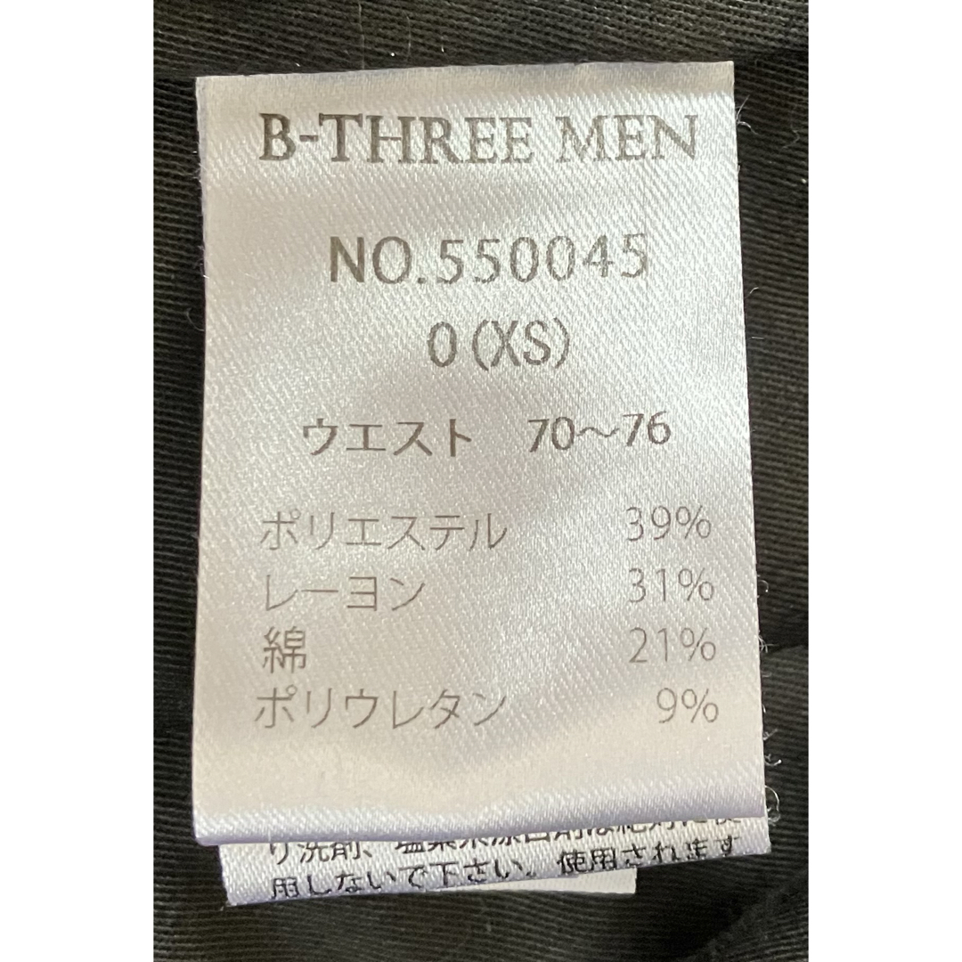 B-THREE-MEN メンズパンツ　スラックス メンズのパンツ(スラックス)の商品写真