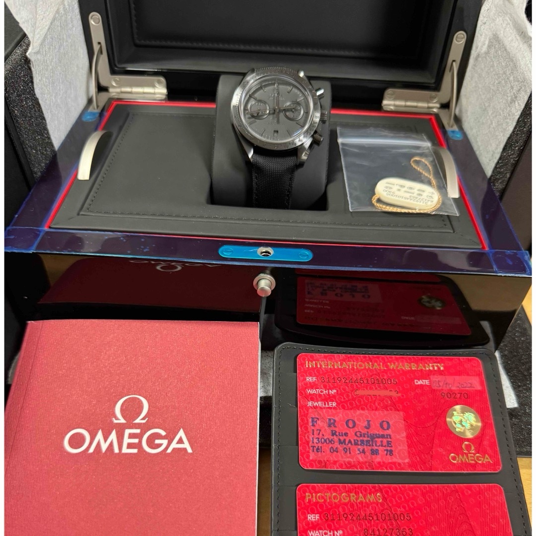 OMEGA(オメガ)のオメガ　ダークサイドオブムーン　311.92.44.51.01.005 美品 メンズの時計(腕時計(アナログ))の商品写真