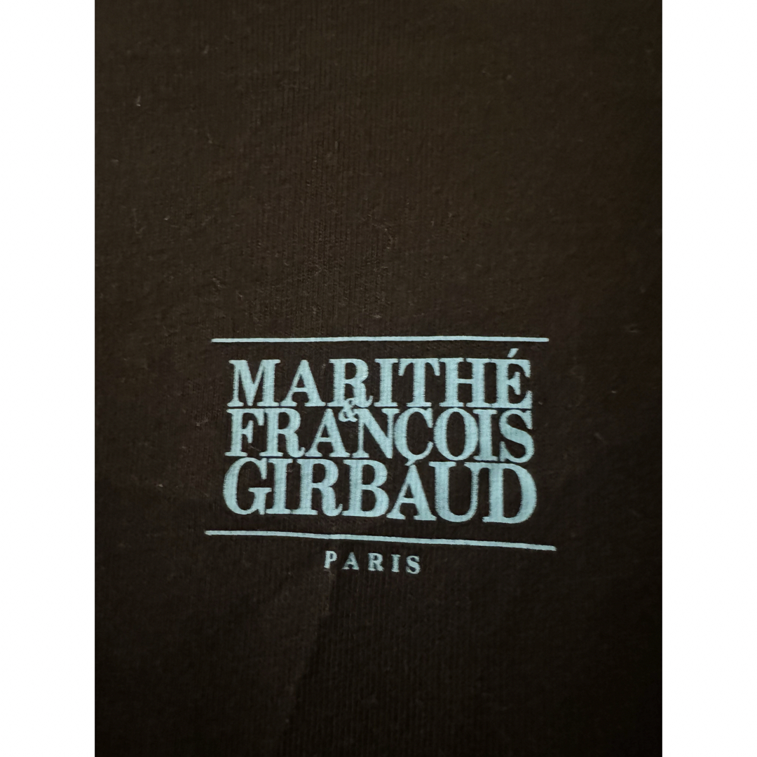 MARITHE + FRANCOIS GIRBAUD(マリテフランソワジルボー)のマリテフランソワジルボー Tシャツ ロゴ サイズM 黒 韓国ファッション メンズのトップス(Tシャツ/カットソー(半袖/袖なし))の商品写真