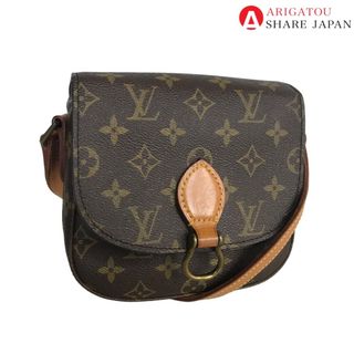 ルイヴィトン(LOUIS VUITTON)のLOUIS VUITTON ルイヴィトン ミニサンクルー スリングバッグ ショルダーバッグ レディース モノグラムキャンバス ブラウン 斜め掛け 肩掛け 茶色 M51244 中古品【鑑定済】(ショルダーバッグ)