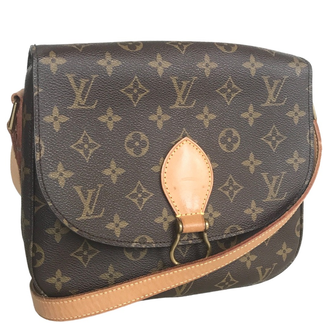 LOUIS VUITTON(ルイヴィトン)のLOUIS VUITTON ルイヴィトン サンクルー スリングバッグ ショルダーバッグ レディース モノグラムキャンバス ブラウン斜め掛け 肩掛け 茶色 M51242 中古品【鑑定済】 レディースのバッグ(ショルダーバッグ)の商品写真