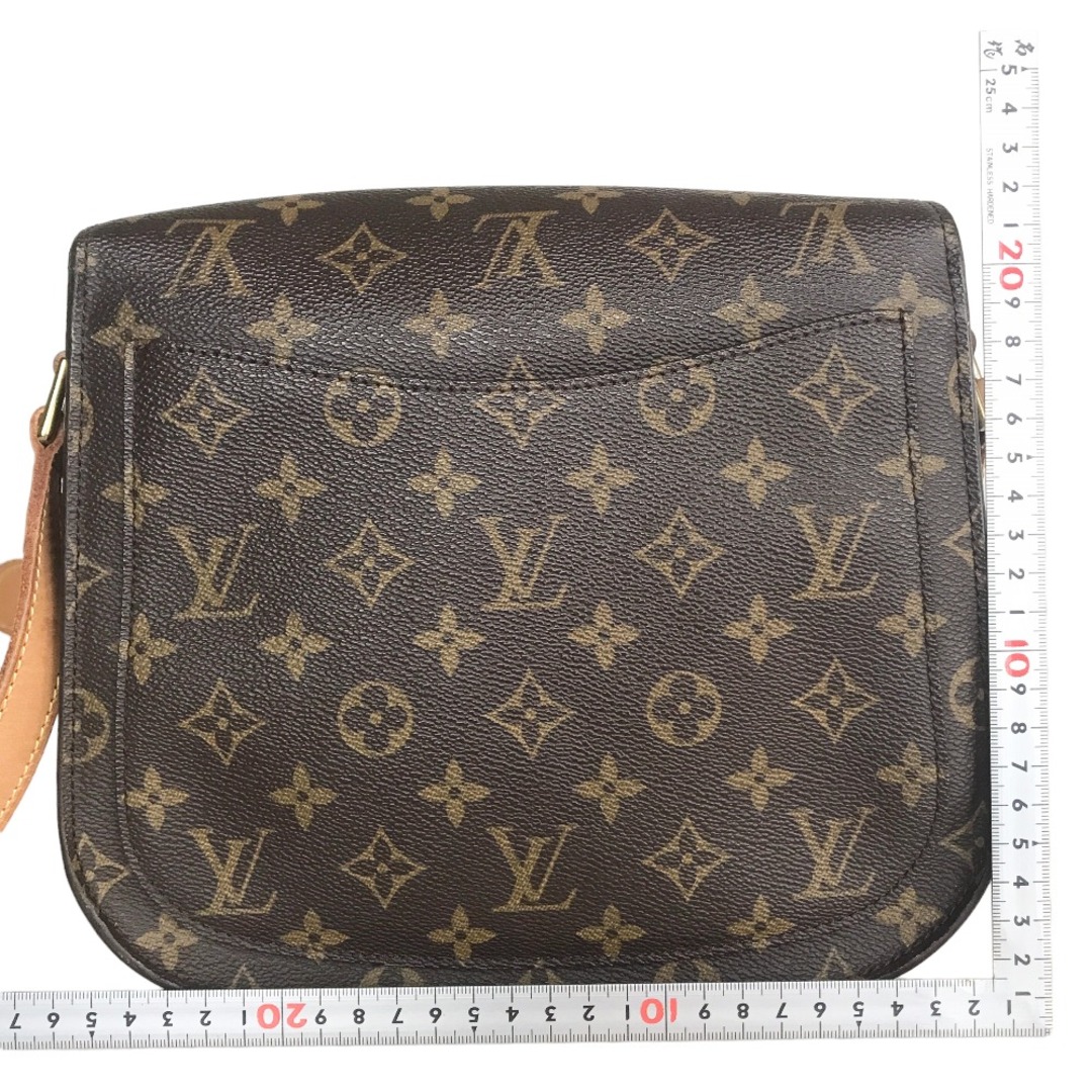 LOUIS VUITTON(ルイヴィトン)のLOUIS VUITTON ルイヴィトン サンクルー スリングバッグ ショルダーバッグ レディース モノグラムキャンバス ブラウン斜め掛け 肩掛け 茶色 M51242 中古品【鑑定済】 レディースのバッグ(ショルダーバッグ)の商品写真