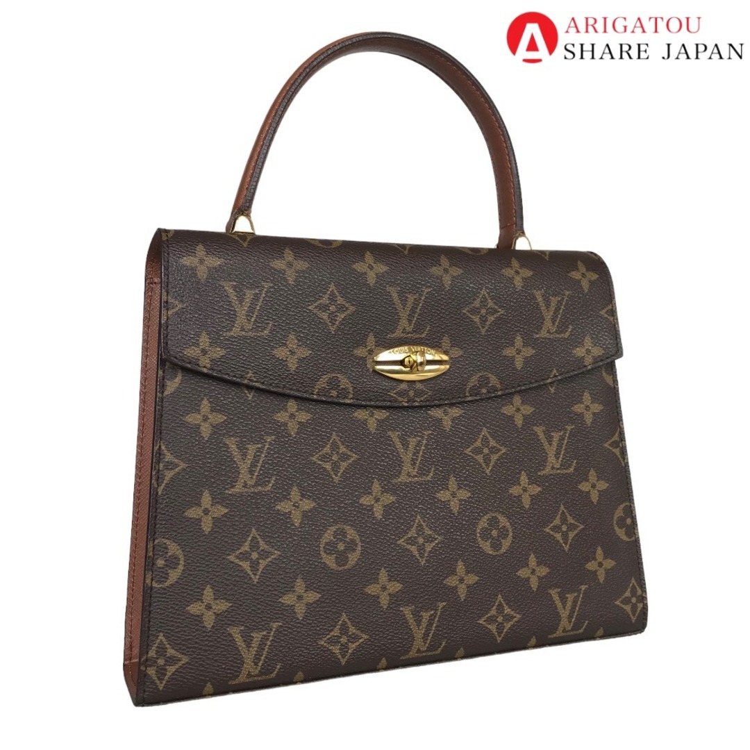 LOUIS VUITTON(ルイヴィトン)のLOUIS VUITTON ルイヴィトン マルゼルブ ハンドバッグ レディース モノグラムキャンバス ブラウン 茶色 M51379 中古品【鑑定済】 レディースのバッグ(ハンドバッグ)の商品写真