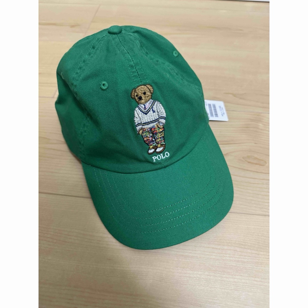 POLO RALPH LAUREN(ポロラルフローレン)のラルフローレン　Polo Bear（ポロベア）　未使用　値札つき　新品 レディースの帽子(キャップ)の商品写真