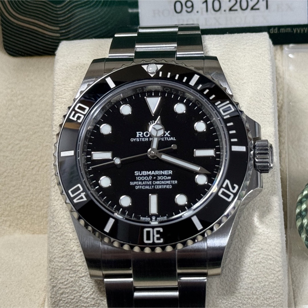 ROLEX(ロレックス)のROLEX 124060 サブマリーナ　ノンデイト メンズの時計(腕時計(アナログ))の商品写真