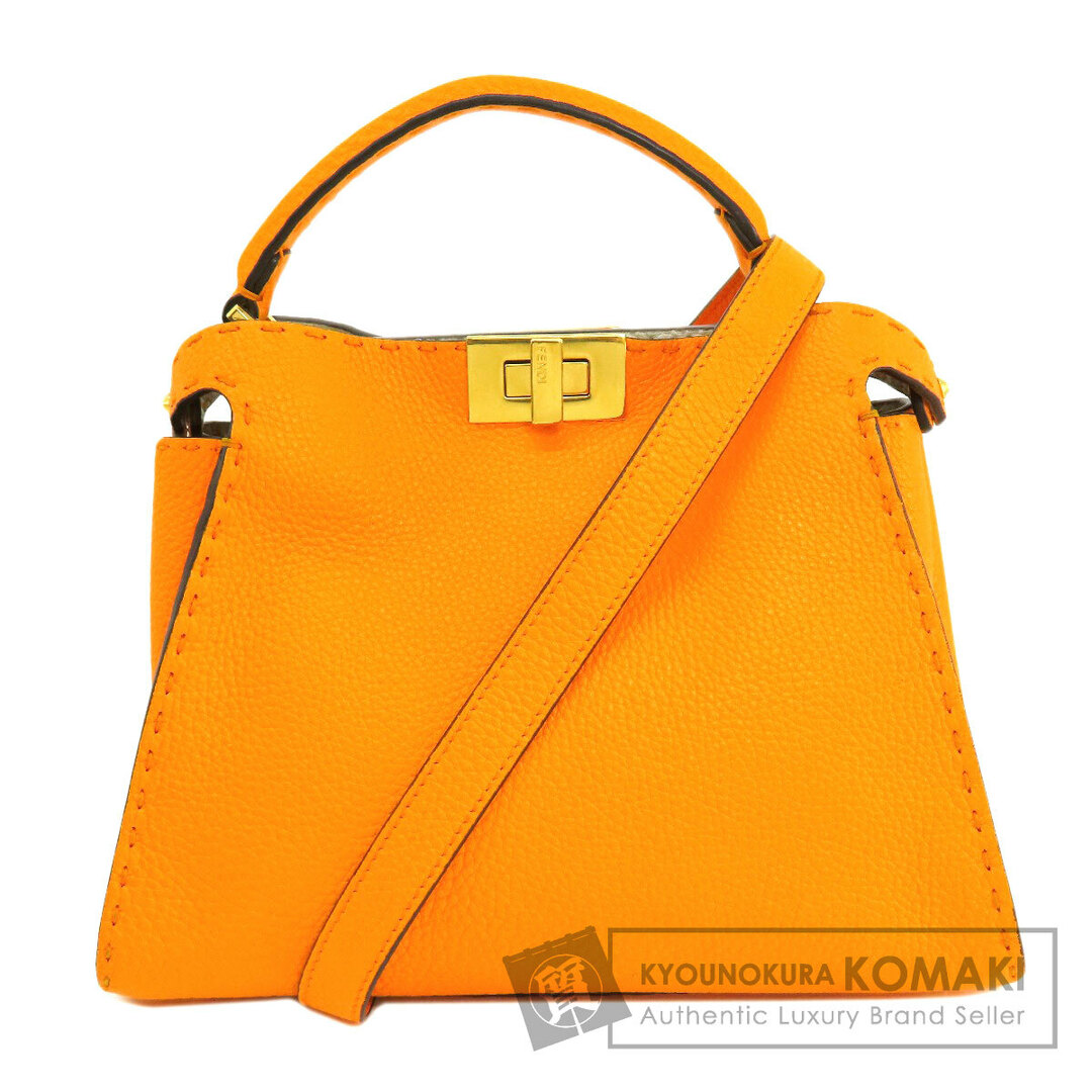 FENDI(フェンディ)のFENDI ピーカブー 2WAY ハンドバッグ カーフ レディース レディースのバッグ(ハンドバッグ)の商品写真