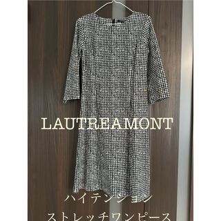 ロートレアモン(LAUTREAMONT)のLAUTREAMONT  ロートレアモン ストレッチワンピース≪洗濯機で洗える≫(ひざ丈ワンピース)