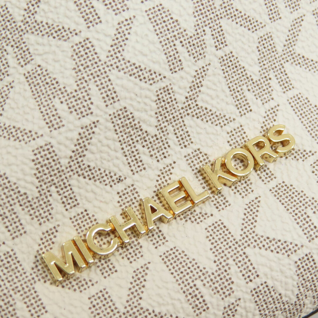 Michael Kors(マイケルコース)のMichael Kors MKシグネチャー チェーンショルダー ハンドバッグ PVC レディース レディースのバッグ(ハンドバッグ)の商品写真