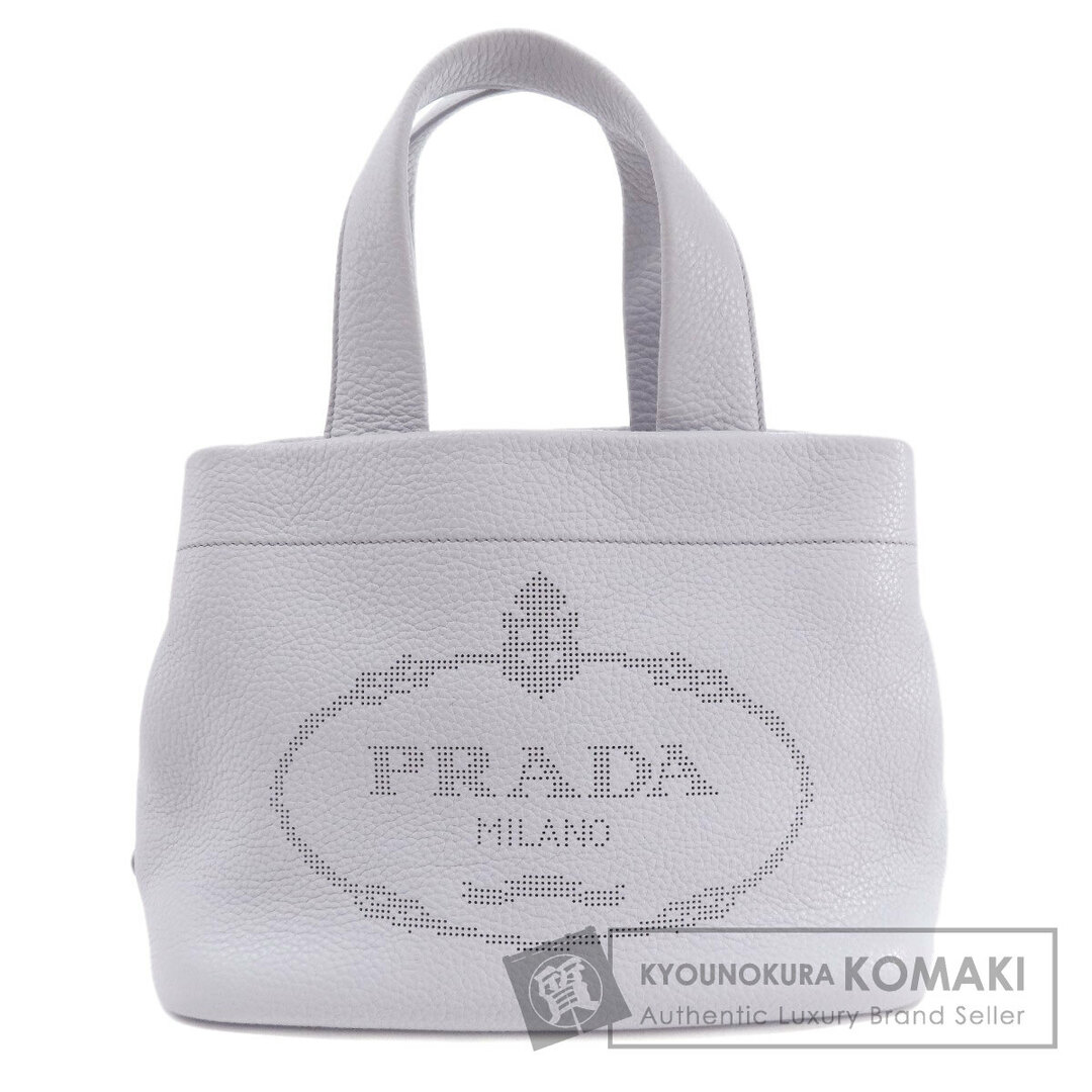 PRADA(プラダ)のPRADA ロゴ ハンドバッグ レザー レディース レディースのバッグ(ハンドバッグ)の商品写真