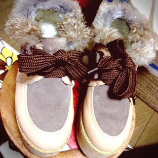 厚底ファー❁シューズ(スニーカー)