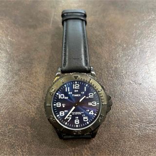 タイメックス(TIMEX)のTIMEXレザーバンド腕時計(腕時計(アナログ))