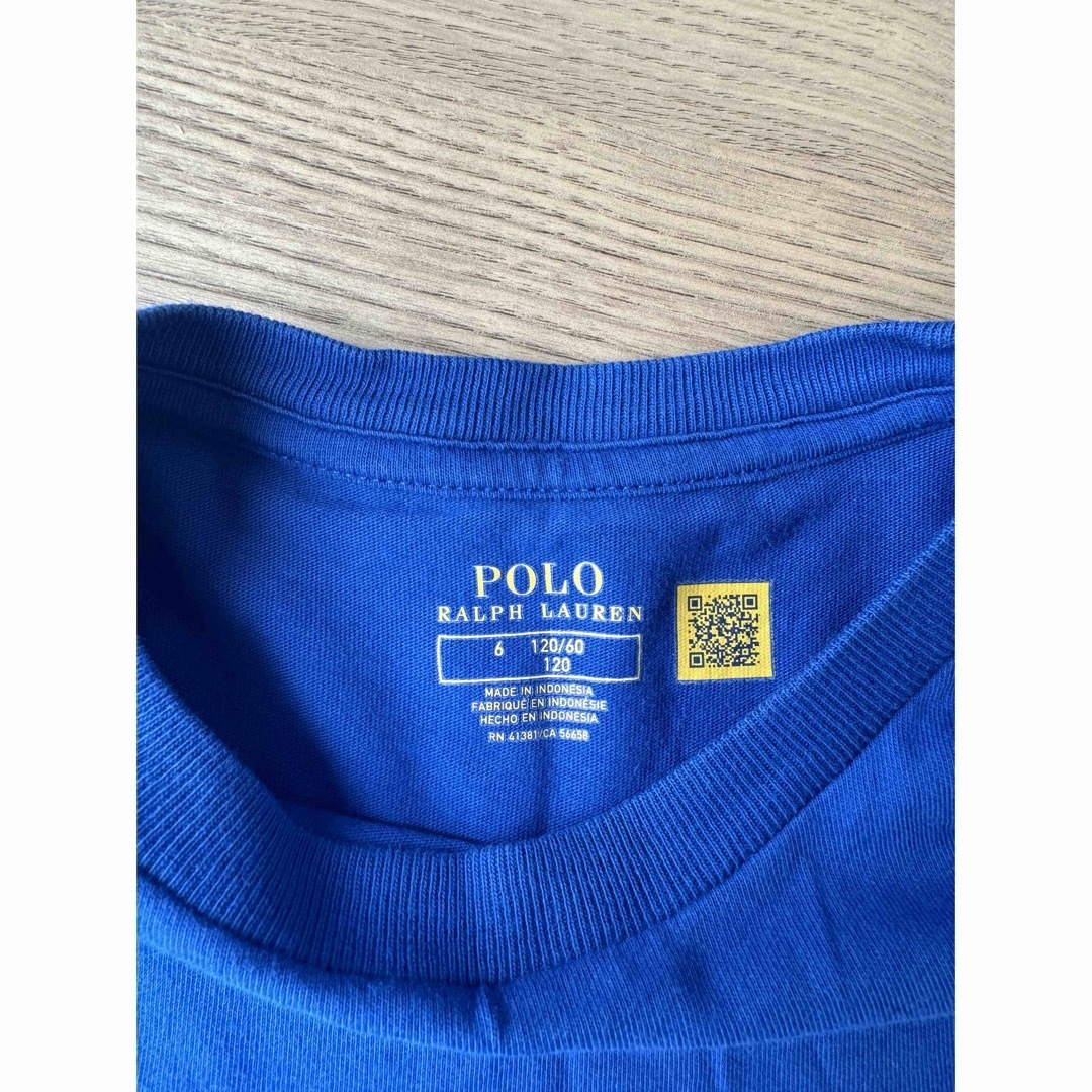 POLO RALPH LAUREN(ポロラルフローレン)のPolo キッズ T シャツ　120cm キッズ/ベビー/マタニティのキッズ服男の子用(90cm~)(Tシャツ/カットソー)の商品写真