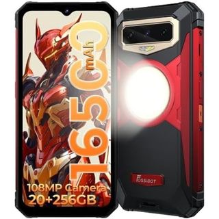 FOSSiBOT F102 Android13 SIMフリー スマホ 本体 黒(スマートフォン本体)