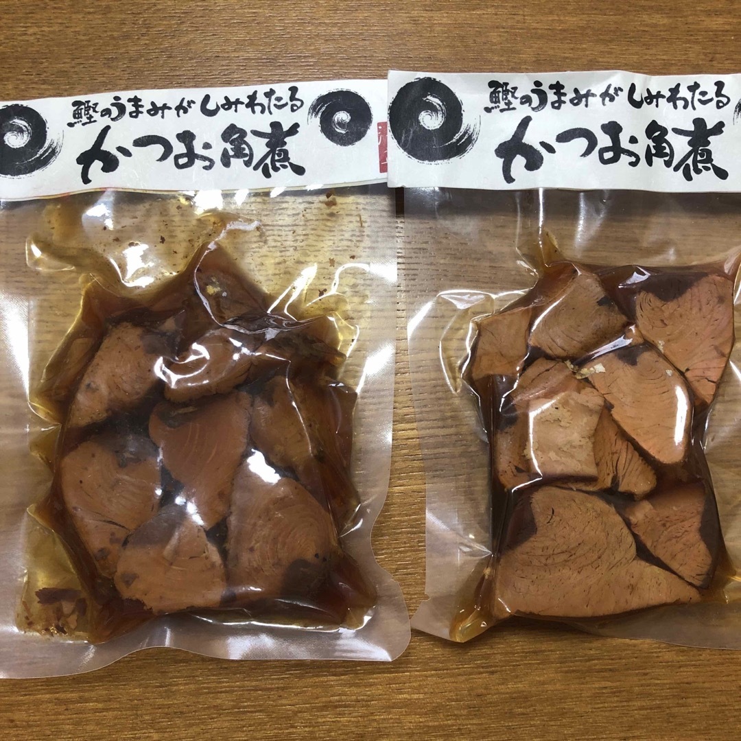 かつお角煮　2個 食品/飲料/酒の食品(その他)の商品写真