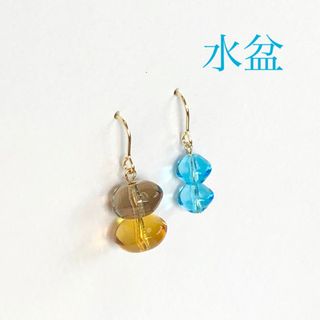 水盆 ピアス イヤリング(ピアス)