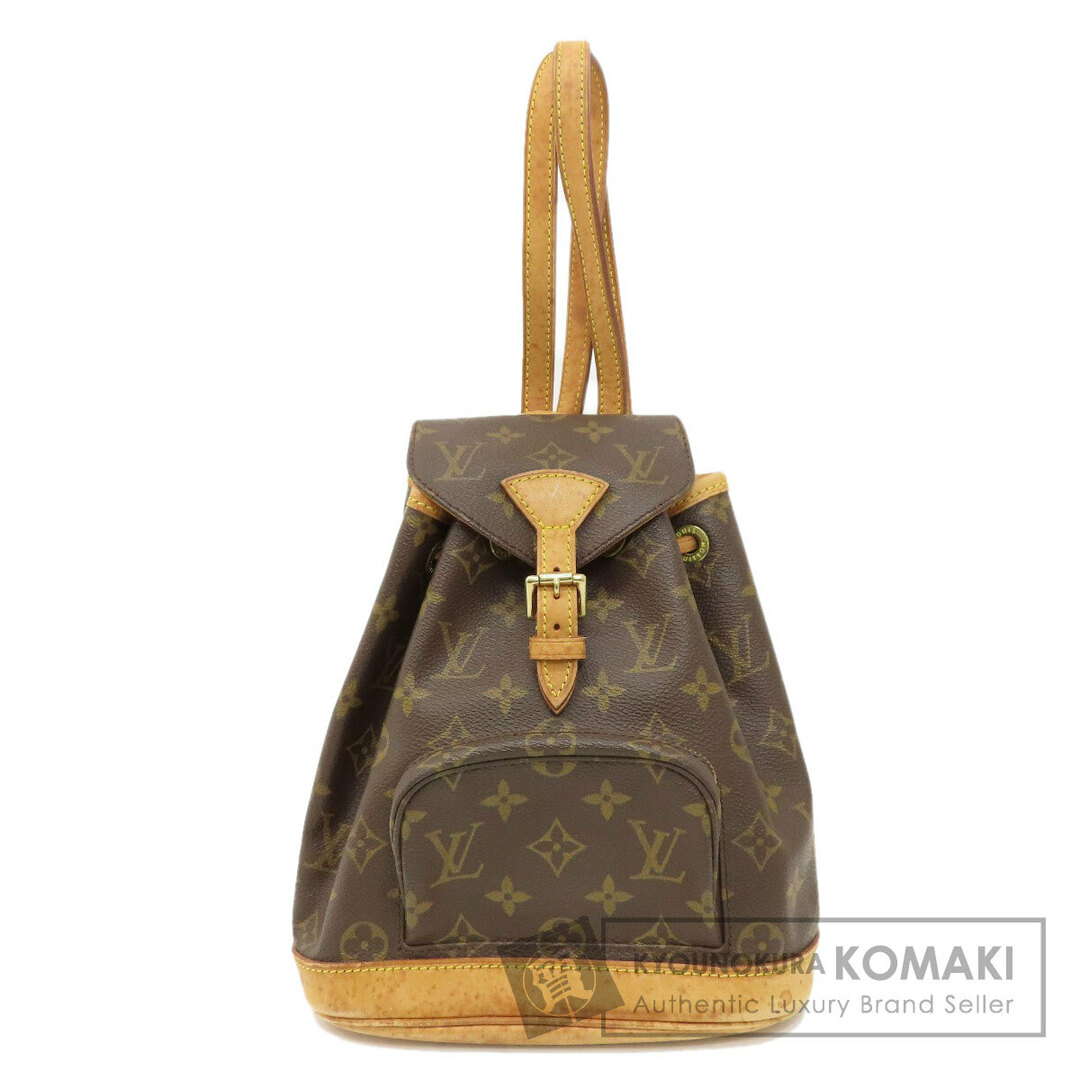 LOUIS VUITTON(ルイヴィトン)のLOUIS VUITTON M51137 ミニモンスリ モノグラム リュック・デイパック モノグラムキャンバス レディース レディースのバッグ(リュック/バックパック)の商品写真