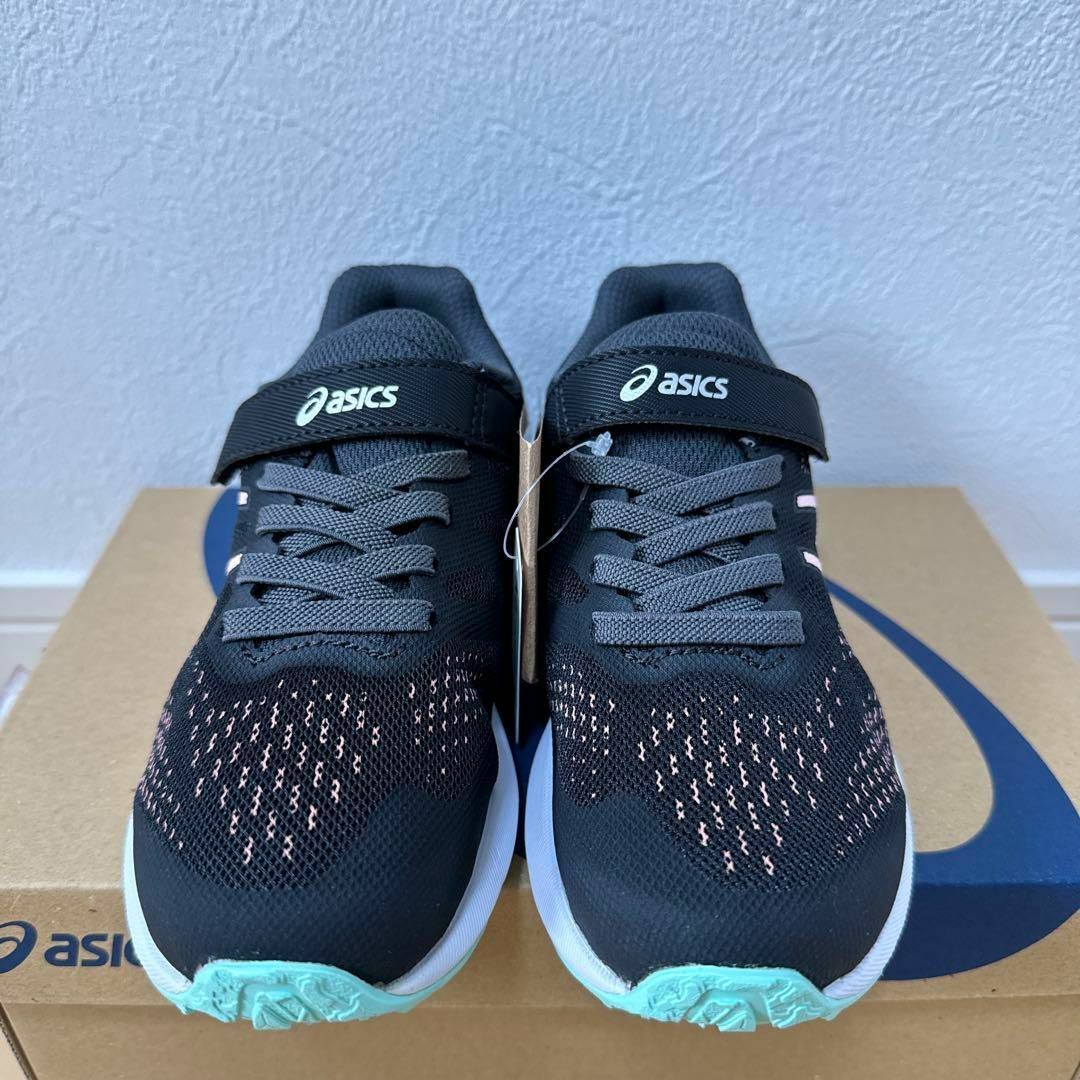 asics(アシックス)の新品　asics レーザービーム RH-MG キッズ　ジュニア　スニーカー　19 キッズ/ベビー/マタニティのキッズ靴/シューズ(15cm~)(スニーカー)の商品写真