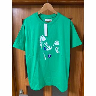 未使用美品 トレネ スニーカー プリントTシャツ XX-LARGE ユニセックス(Tシャツ(半袖/袖なし))