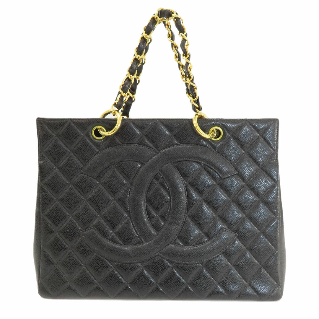 CHANEL(シャネル)のCHANEL マトラッセ チェーンバッグ トートバッグ キャビアスキン レディース レディースのバッグ(トートバッグ)の商品写真