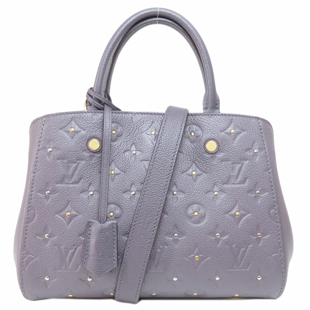 LOUIS VUITTON(ルイヴィトン)のLOUIS VUITTON M51727 モンテーニュBB  グリシルバー ハンドバッグ アンプラント レディース レディースのバッグ(ハンドバッグ)の商品写真