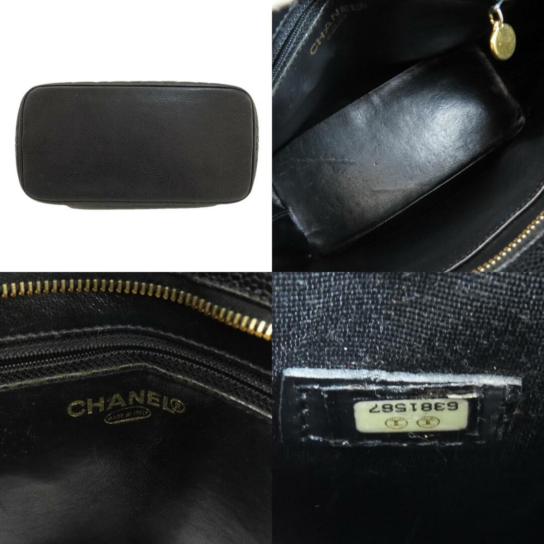 CHANEL(シャネル)のCHANEL 復刻トート ゴールド金具 トートバッグ キャビアスキン レディース レディースのバッグ(トートバッグ)の商品写真