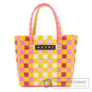 マルニ(Marni)のMARNI ロゴ ハンドバッグ PVC レディース(ハンドバッグ)