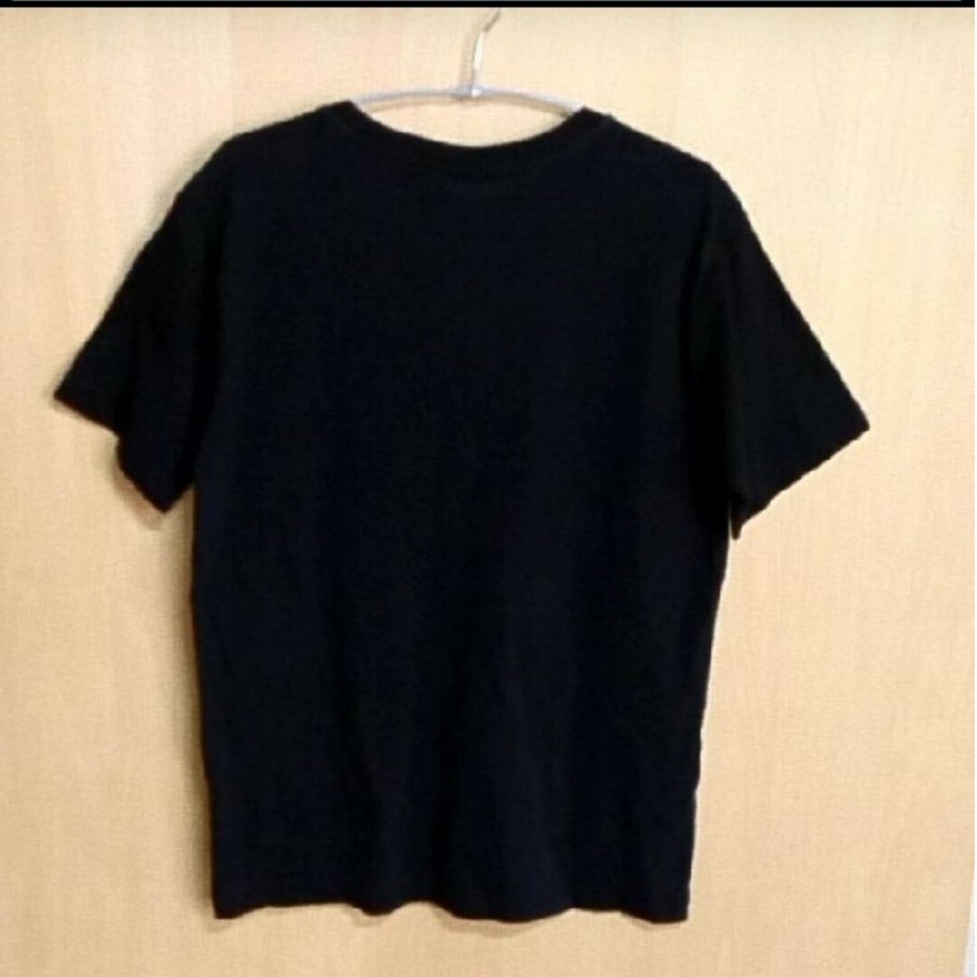 新品 チャンピオン USAコットン Mサイズ 黒 Ｖネック 胸ポケット Tシャツ メンズのトップス(Tシャツ/カットソー(半袖/袖なし))の商品写真