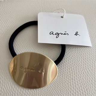 agnes b. - 【新品未使用】アニエスベー　ヘアゴム　ゴールド