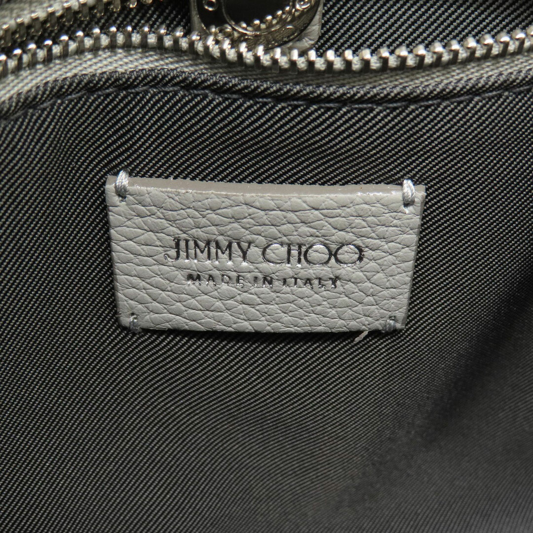 JIMMY CHOO(ジミーチュウ)のJimmy Choo ペガシ スタッズ ハンドバッグ レザー レディース レディースのバッグ(ハンドバッグ)の商品写真