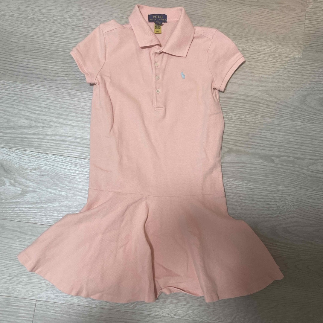 POLO RALPH LAUREN(ポロラルフローレン)のポロラルフローレン　女児　ワンピース キッズ/ベビー/マタニティのキッズ服女の子用(90cm~)(ワンピース)の商品写真